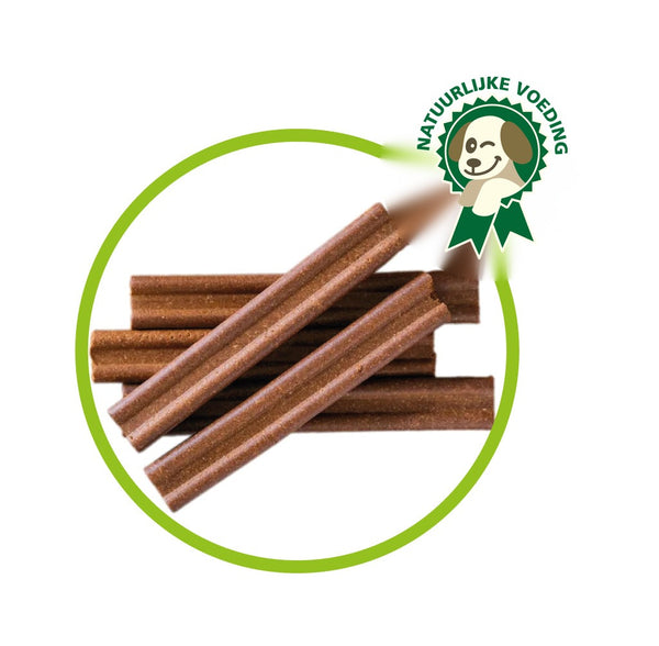 8710104472228 Honden snack Puur Natuur Meat Bars - 300 gram