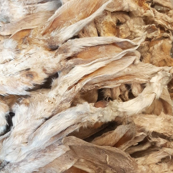 Konijnenoren met vacht - Perfecte, gezonde hondensnack