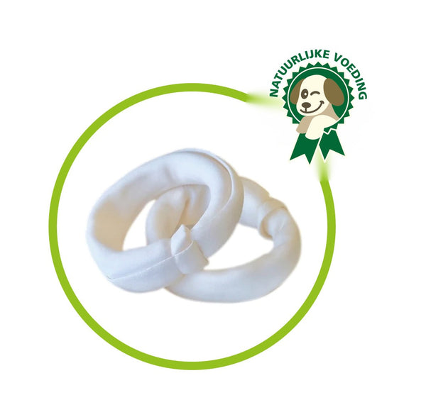 8718104470323 100% Natuurlijk kauwkluif Ring - 1 stuk