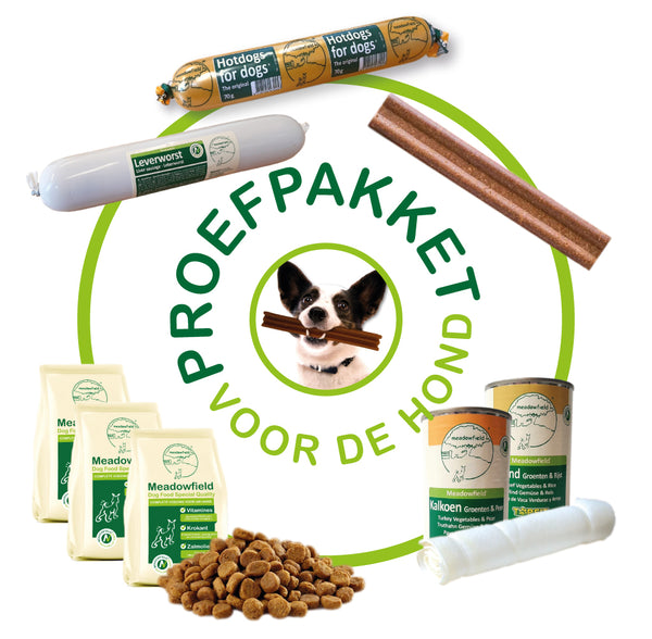 Proefpakket Meadowfield voor de hond