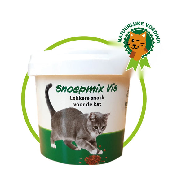 Snoepmix vis – lekkere snack voor de kat