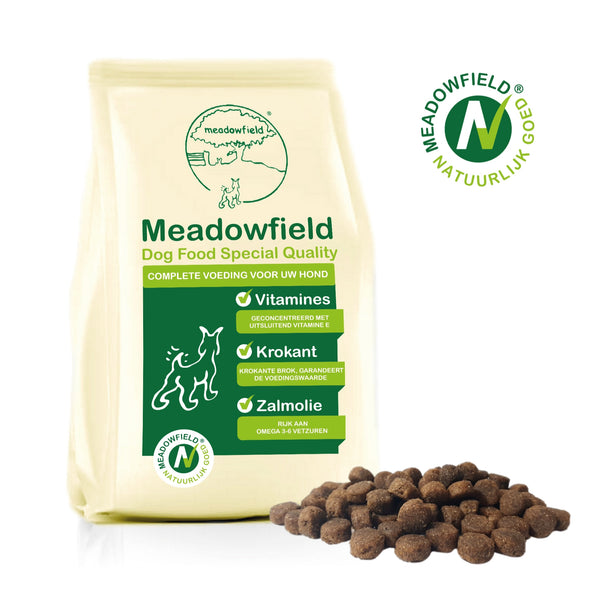 Krokante hondenbrokken - Met vers lamsvlees en rijst - (geëxtrudeerd) 10 kilo