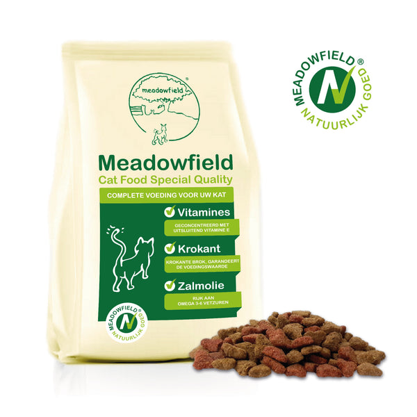 8718104471696 Masterclass krokante kattenbrokken - Smakelijke Mix van Kip en Vis (geëxtrudeerd) - 5 kilo