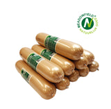 8718104472471 Vleesworst Kalkoen - Zalm - Complete voeding voor de hond | Kalkoen met zalm - 800 gram